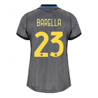 Inter Milan Nicolo Barella #23 Maglia Gara Terza Repliche 2026-27 Donna Maniche Corte